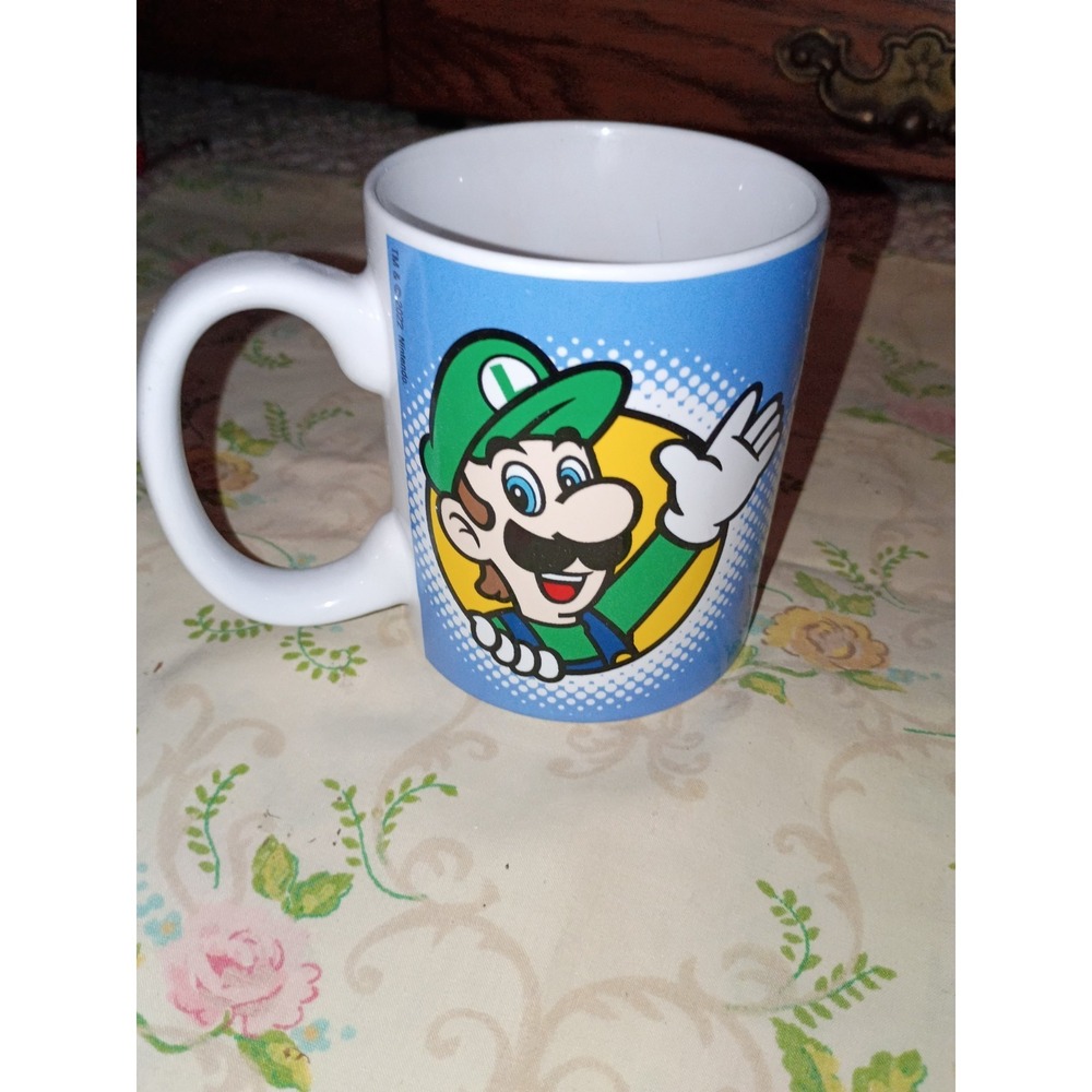Nintendo‎ Super Mario Ceramic Mug Luigi, Mario, Peach 2022